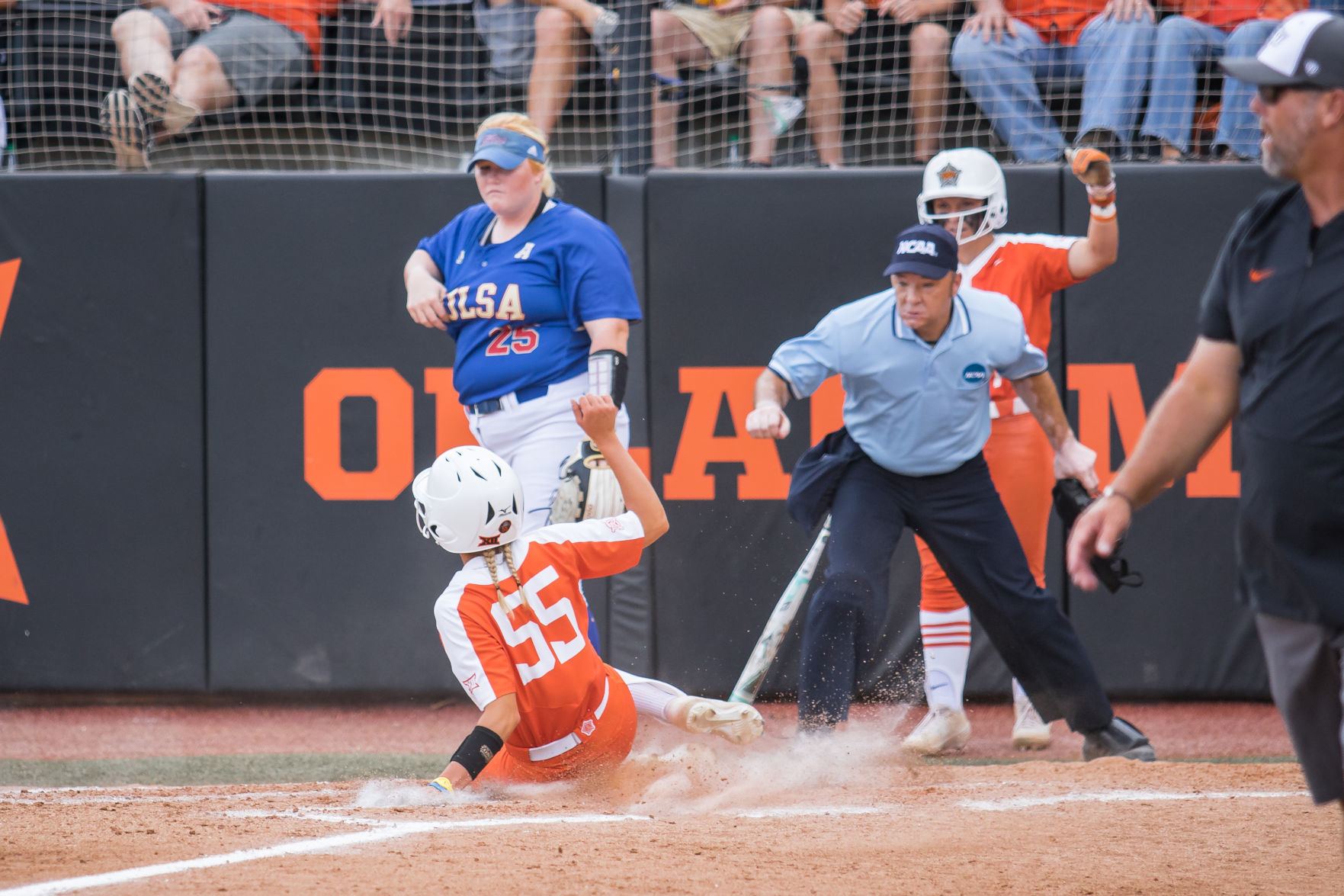 Tulsa vs Oklahoma State regional softball